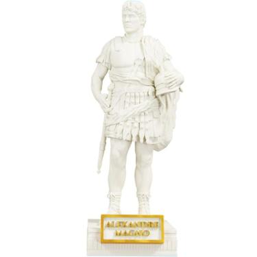 Imagem de Estátua Alexandre Magno - O grande (Cor Mármore Dourado)