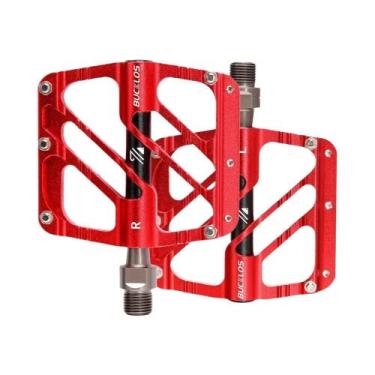 Imagem de Pedal De Bicicleta Em Liga De Alumínio CNC Antiderrapante Com 3 Rolame