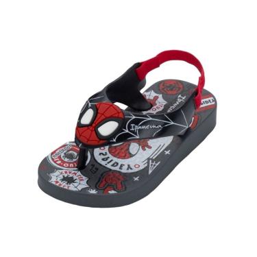 Imagem de Chinelo Infantil Menino Elastico Kids Spider Man Ipanema