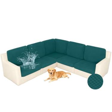 Imagem de ALIECOM Capas de sofá seccionais de canto elástico para sofá