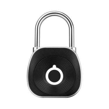 Imagem de Cadeado Inteligente Biométrico Com Impressão Digital, À Prova D'água, 
