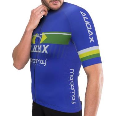 Imagem de Camisa Ciclismo Masculina Audax New Sport Marcio May Campeão Brasileir