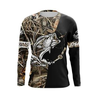 Imagem de Camisa De Pesca Masculina Leve De Secagem Rápida Com Proteção UV Respi