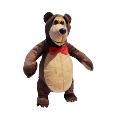 Imagem de Bonecos De Pelúcia Urso Da Marcha Muito Fofo 40 cm antialérgico - sem