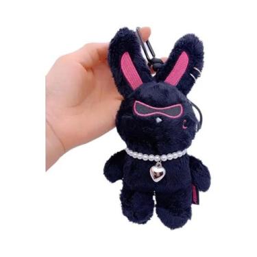 Imagem de Chaveiro De Coelho Preto De Orelhas Longas 13-19cm ATEEZ MITO, Pingent