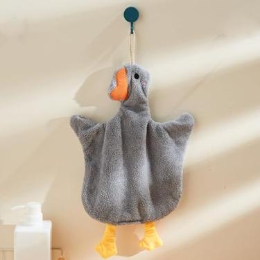 Imagem de Toalha de mão macia absorvente de tamanho pequeno para pendurar no banheiro, cozinha, berçário, uso