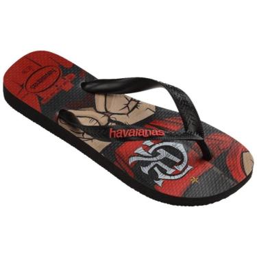 Imagem de Chinelo Havaianas Top Times Flamengo Estampa2024 41483041069-Masculino
