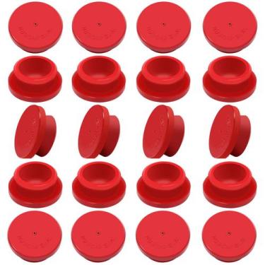 Imagem de Trailer de rodas de 1-1/8 de plugues de borracha Hubcap CheemuII 20 PC