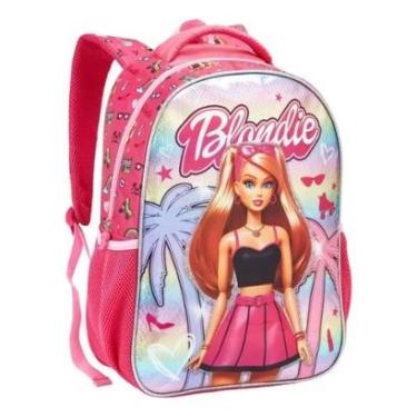 Imagem de Mochila Costas Barbie Princess Blondie Escolar Seanite-Feminino