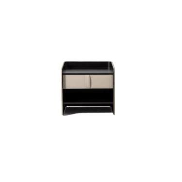 Imagem de Mesa de cabeceira de madeira maciça para sofá, mesa de cabeceira de luxo, mesa pequena