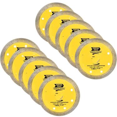 Imagem de Disco De Corte Para Porcelanato 105X20Mm Kit 10 Un