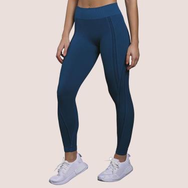 Imagem de Calça Legging Leg Feminina Cintura Alta Leg Grossa Fitness Para Academia Treino-Feminino