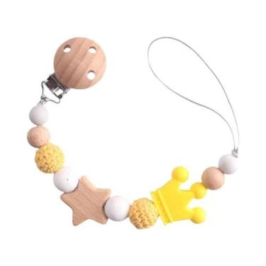 Imagem de Corrente De Mordedor Para Bebês Com Pérolas De Silicone E Clip Para Ch