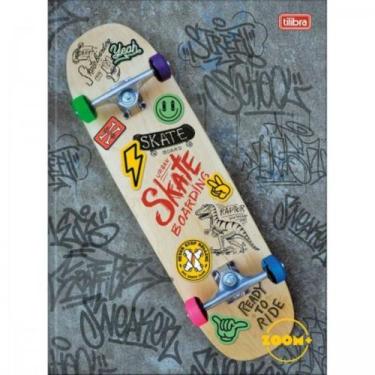 Imagem de Caderno Brochurao Masc Zoom+ 20x27,5cm 96fls Capa Sortida - Tilibra