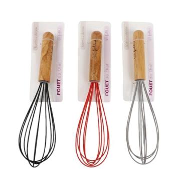 Imagem de BATEDOR DE CLARAS SILICO/BAMBU 24X6,5CM