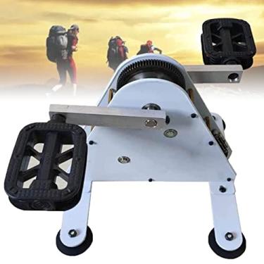 Imagem de Gerador de pedal alimentado por pé 50W/100W - Caixa de alimentação manual com duas saídas USB para acampamento, carregador USB integrado, solução de energia portátil DC 1-35V