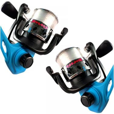 Imagem de Kit 2 Molinete Marine Sports Jimmy Azul Com Linha