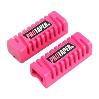 Imagem de Pedaleira De Borracha Universal Estribo Cg 160 Titan Fan Start Cb 250f Protaper Motocross Color:rosa