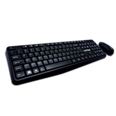 Imagem de Kit Teclado E Mouse Sem Fio Hayom Tc3211 1200dpi Moderno
