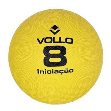 Imagem de Bola Iniciação Vollo 8 Matrizada Borracha Infantil, Único, Amarelo