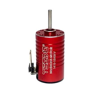 Imagem de Mini Motor Brushless 1410 V2 Com ESC 20A Para Carros RC Kyosho Mr03 pr