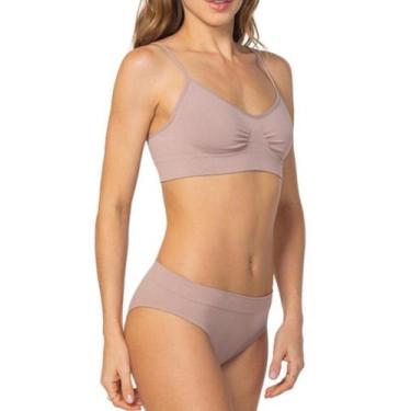 Imagem de Calcinha Básica Loba Lupo Clássica Sem Costura 40300-001, Nude, GG