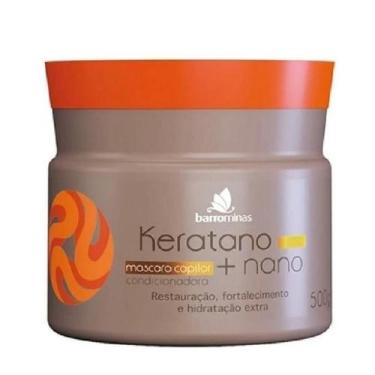 Imagem de Máscara para Cabelos Secos e com Frizz BARROMINAS Keratano Nano 500 g 