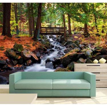 Imagem de Papel de Parede - Paisagens Cachoeira 3D 2M² na 052