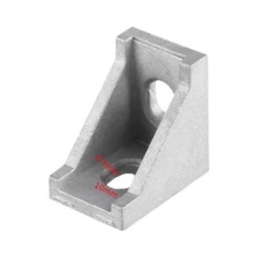 Imagem de Conector De Canto Para Perfil De Alumínio, Suporte De Fixação Para Peç