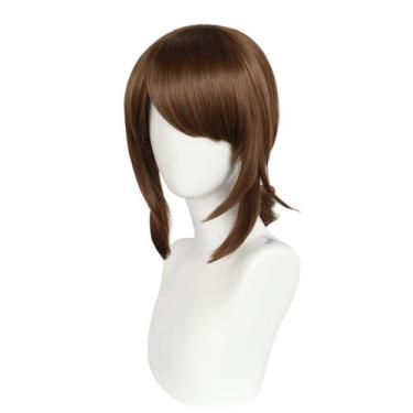 Imagem de Peruca de cosplay Edgars Valdens Identitys Fantasia de anime 35cm - yi