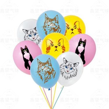 Imagem de Kit de balões de festa: 16 balões de látex, tema de carro de aniversár