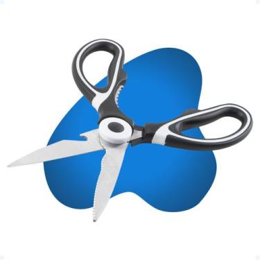 Imagem de Tesoura Profissional Cozinha Cortar Frango Legumes Vegetais - Hxt