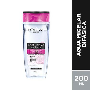 Imagem de Água Micelar Bifásica  L'Oréal Paris - 200ml-Feminino