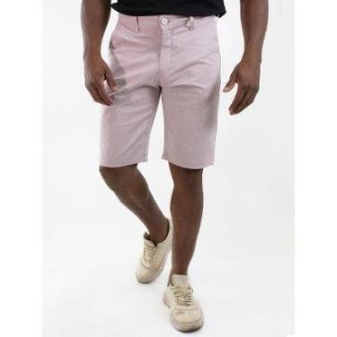 Imagem de Bermuda Masculina Sarja Slim Clássica Elastano Anticorpus-Masculino