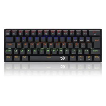 Imagem de Teclado Gamer Redragon Lakshmi Rainbow, Switch Azul - K606r