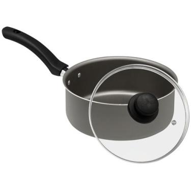 Imagem de Jogo de Panelas Eirilar Antiaderente de Alumínio Grafite 12 Peças Faci