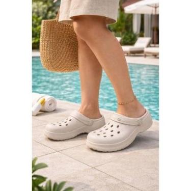 Imagem de Sandália Plataforma Babuche Fem Em EVA Bella Boaonda 2522110-Feminino