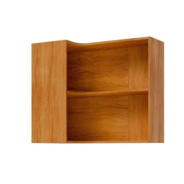 Imagem de Armário Aéreo Cozinha Modulado Esplêndida Canto Reto c/ 2 Nichos 92cm 