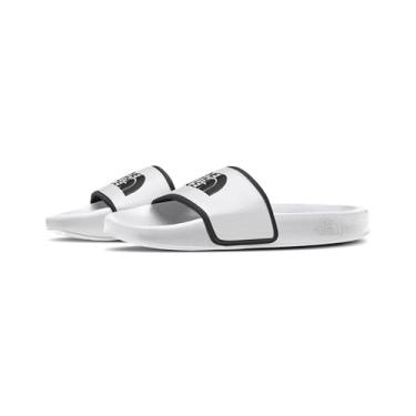 Imagem de The North Face Sandália feminina Base Camp Slide III - Amortecida, Alça de TPU durável, Chinelo interno e externo, TNF Branco/TNF Preto, 35
