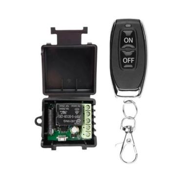 Imagem de Interruptor De Controle Remoto Sem Fio 12V 10A 433Mhz, Receptor E Tran