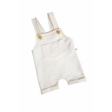 Imagem de Jardineiras Bebe Moletinho unissex Confortável-Unissex