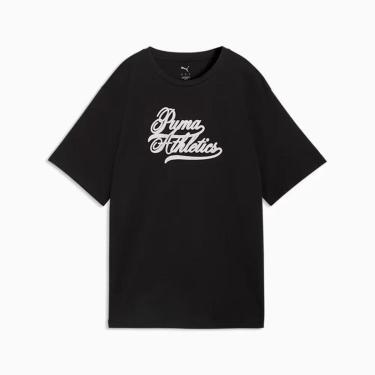 Imagem de Camiseta Puma Feminina Graphics Oversized Varsity Tee-Feminino