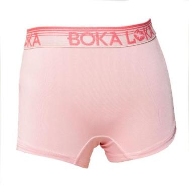 Imagem de Cueca Boxer Feminina Infantil Cor:RomanceTamanho:M - Saulo Lingerie, R