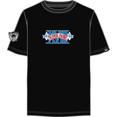 Imagem de CAMISETA NEW ERA BOX LAS VEGAS RAIDERS NFL PRETO-Masculino