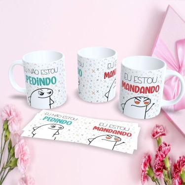 Imagem de Caneca Dia das Mães Flork 325ML Estampa 11 para Presente Criativo em Porcelana Branco Outras Marcas