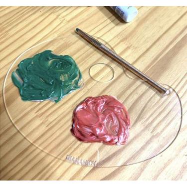 Imagem de Paleta em Acrílico para Pintura Artística e Alimentícia - no-brand