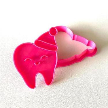 Imagem de Cortador e Marcador Dente Natalino - D240013 - Biodegradável - no-bran