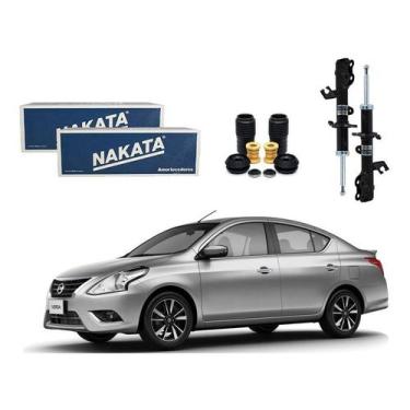 Imagem de Kit Amortecedor Dianteiro Versa 1.0 1.6 2015 A 2019 - Nakata