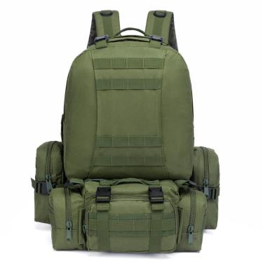 Imagem de Mochila Pochete Tática 4 em 1 Esportiva 33 Litros Acampamento Militar Trilha-Unissex