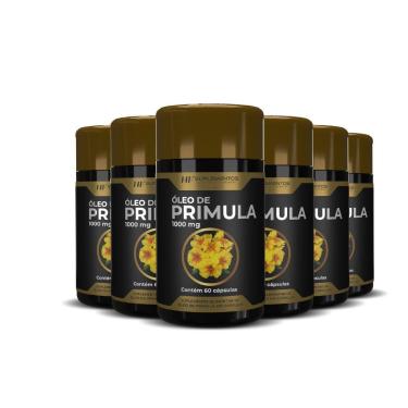 Imagem de 6X ÓLEO DE PRIMULA 1000MG PREMIUM 60CAPS-Unissex